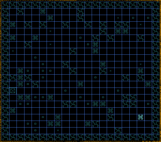 Akalabeth Map Lucky Number 0