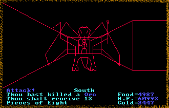 Akalabeth Facing a Balog