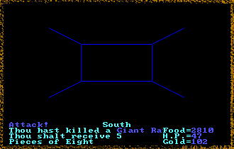 Akalabeth Versakhan killed that Giant Rat